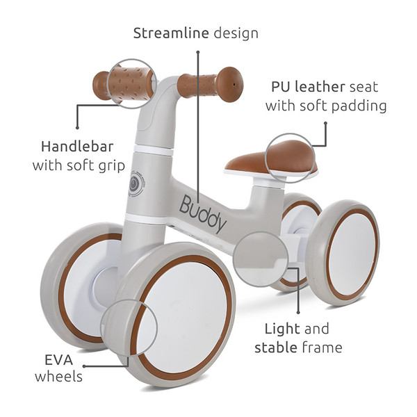 Lorelli Buddy Beige Loopfiets 10410100001