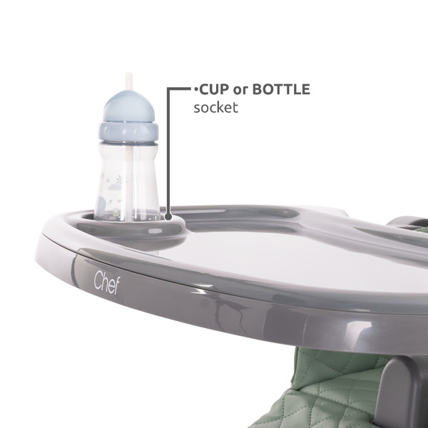 Lorelli Chef Grey 3-in-1 Kinderstoel 1010052-2506