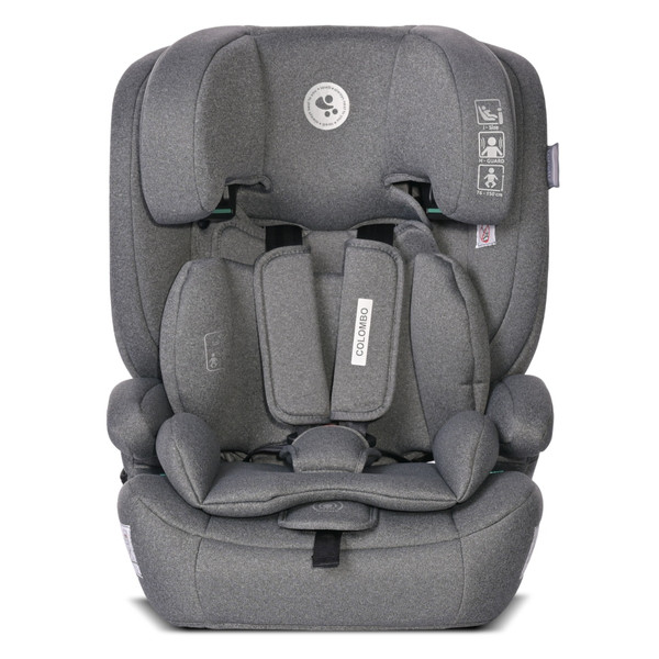 Lorelli Colombo Grey 76-150 cm i-Size Autostoel 1007176-2406