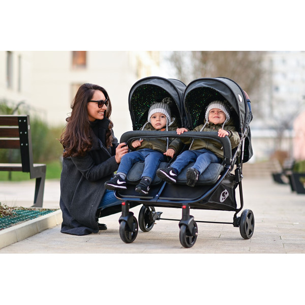 Lorelli Duo Cool Grey Duowagen incl. Luiertas 1002154-2386