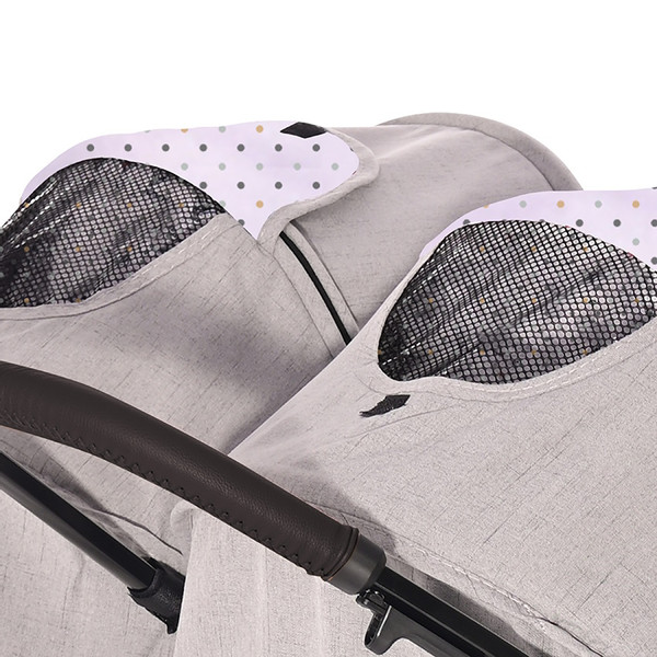 Lorelli Duo Cool Grey Duowagen incl. Luiertas 1002154-2386