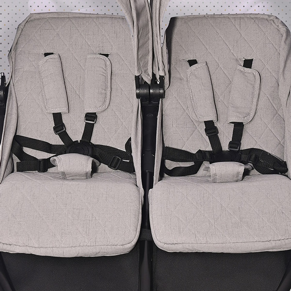 Lorelli Duo Cool Grey Duowagen incl. Luiertas 1002154-2386