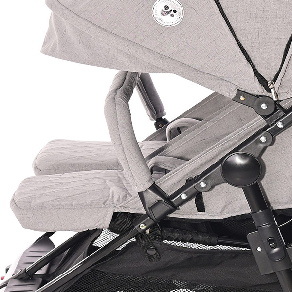 Lorelli Duo Cool Grey Duowagen incl. Luiertas 1002154-2386