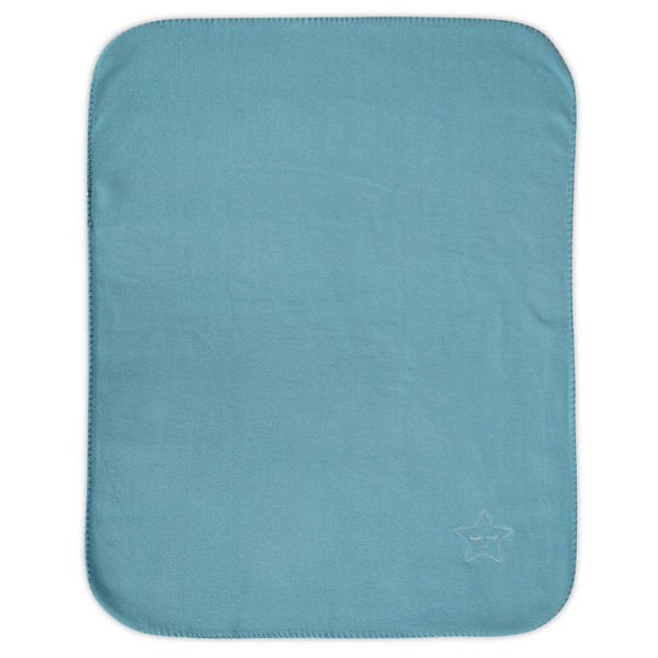 Lorelli Fleece Stone Blue Star 75x100cm Wiegdeken 1034002-0010