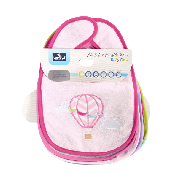 Lorelli Girl 7 Stuks Slabbetjes 1026024-0003