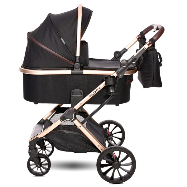 Lorelli Glory Black Diamonds 3-in-1 Kinderwagen incl. Spirit Autostoel