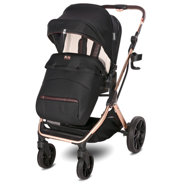 Lorelli Glory Black Diamonds 3-in-1 Kinderwagen incl. Spirit Autostoel