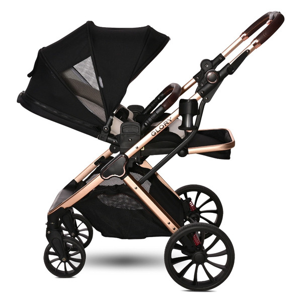 Lorelli Glory Black Diamonds 3-in-1 Kinderwagen incl. Spirit Autostoel