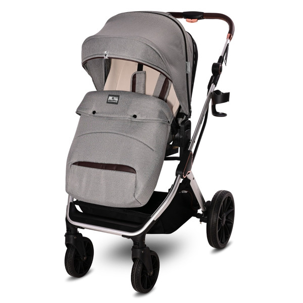 Lorelli Glory Opaline Grey 3-in-1 Kinderwagen incl. Spirit Autostoel