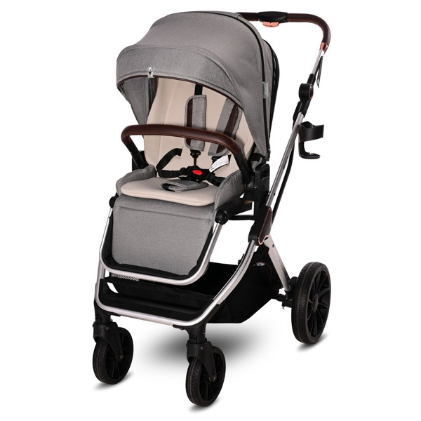 Lorelli Glory Opaline Grey 3-in-1 Kinderwagen incl. Spirit Autostoel