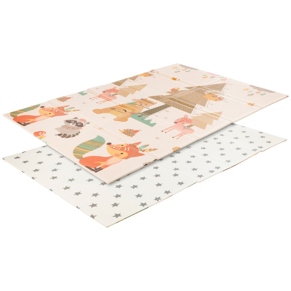 Lorelli Home & Stars 120x180 cm Omkeerbare Speelmat