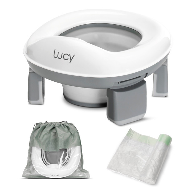 Lorelli Lucy Grey 2-in-1 Opvouwbaar Potje