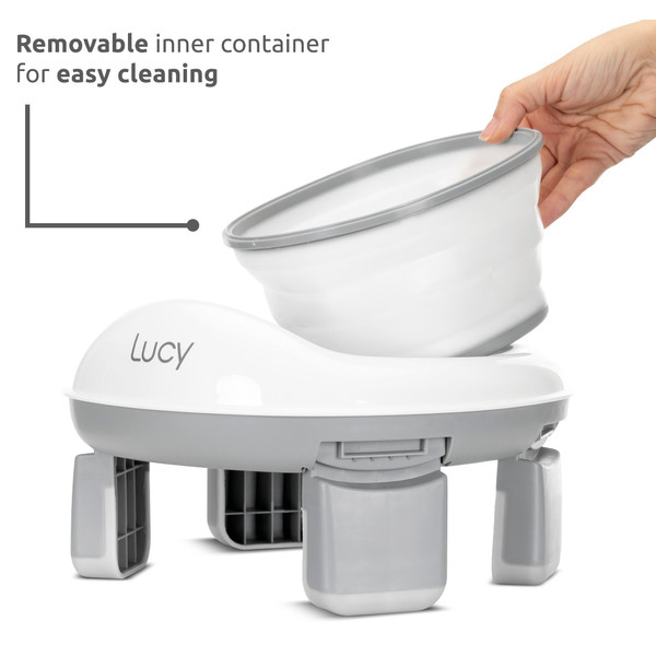 Lorelli Lucy Grey 2-in-1 Opvouwbaar Potje