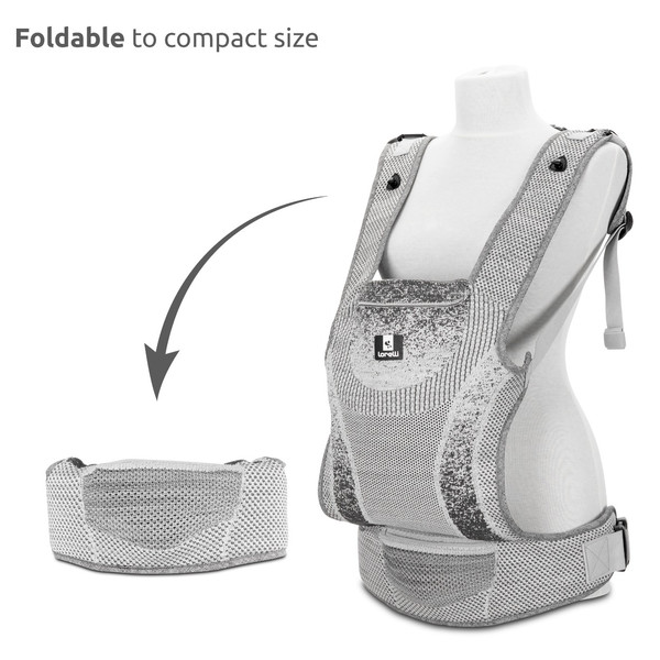 Lorelli Mia Grey Ergonomische Draagzak