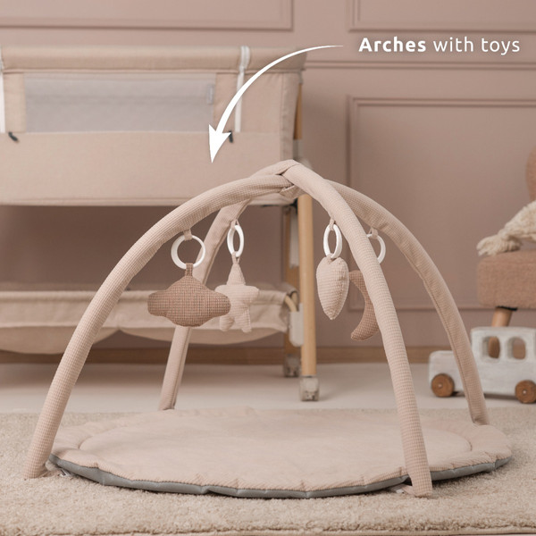 Lorelli Moments Beige 83x83 cm Speelkleed