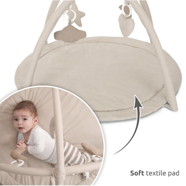 Lorelli Moments Beige 83x83 cm Speelkleed