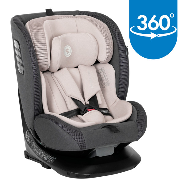Lorelli Monza Beige 40-150 cm 360° i-Size Autostoel 1007202 2507