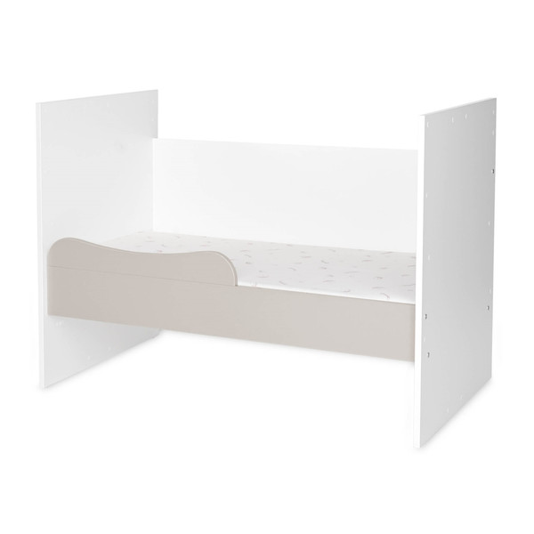 Lorelli Multi White/Beige 2-in-1 Bed en Commode 1015057 0037A