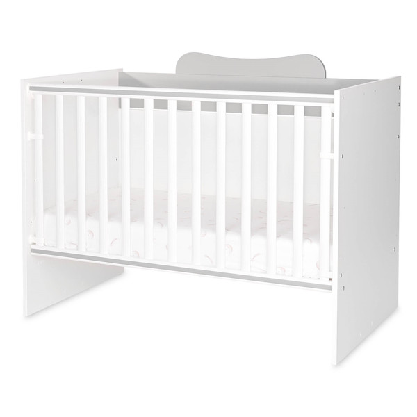 Lorelli Multi White/Beige 2-in-1 Bed en Commode 1015057 0037A