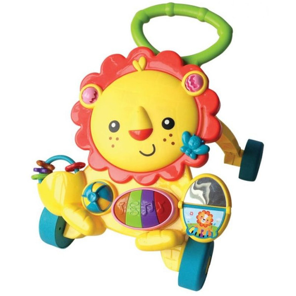 Baby walker clearance fisher price lion