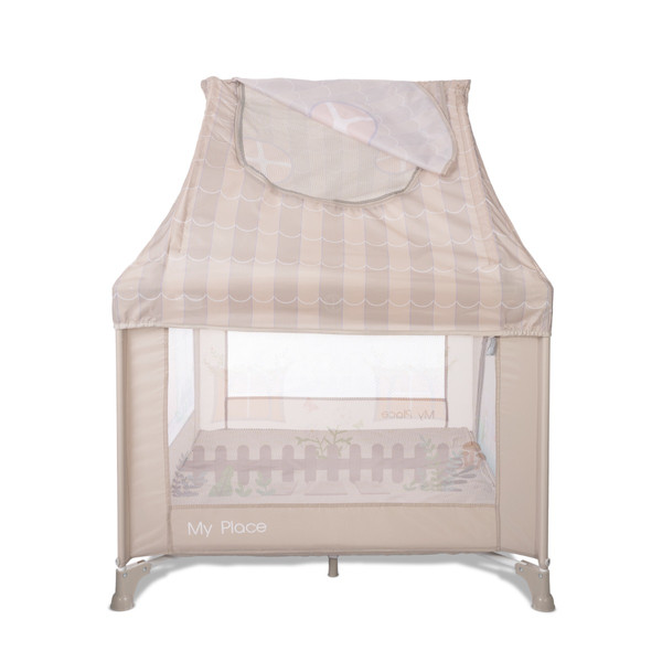 Lorelli My Place Beige Inklapbare Box met Dakje 1008064-2507