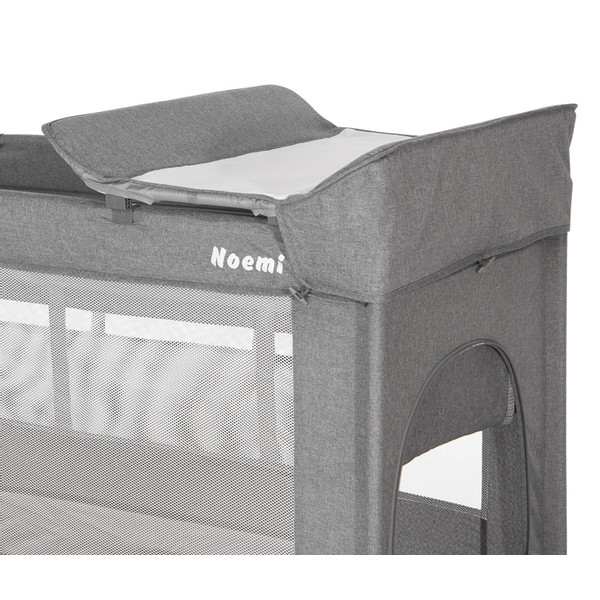 Lorelli Noemi Plus Iceberg Green Star Campingbed Met Bodemverhoger 1008056-2218