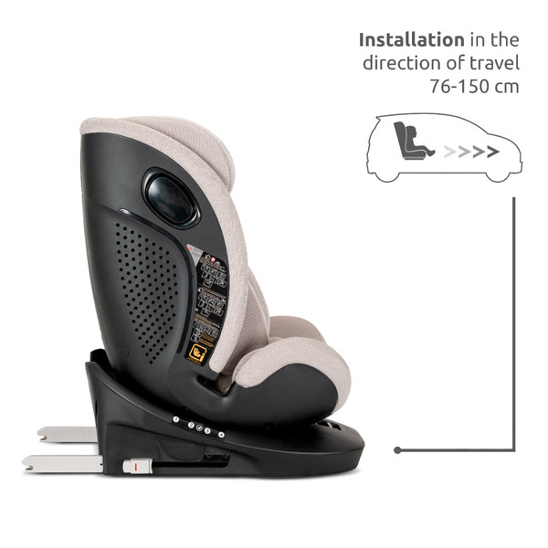 Lorelli Perseus Black 40-150 cm 360° i-Size Autostoel