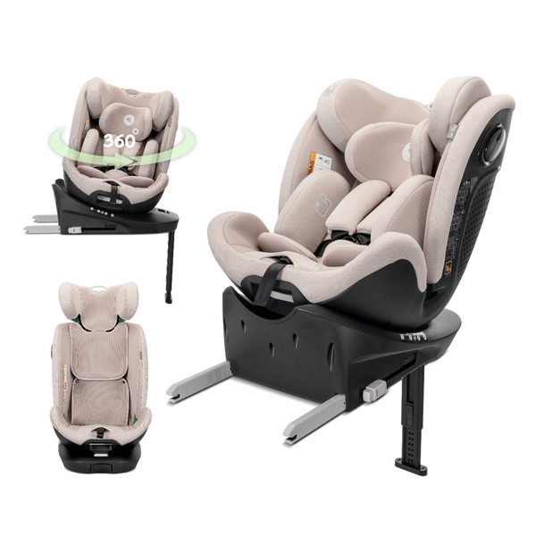 Lorelli Perseus Beige 40-150 cm 360° i-Size Autostoel