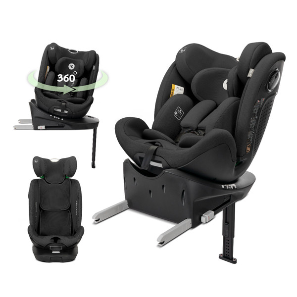 Lorelli Perseus Black 40-150 cm 360° i-Size Autostoel