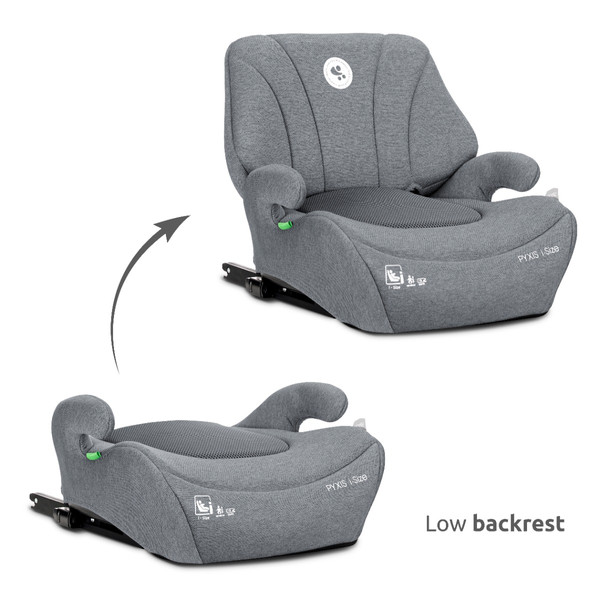 Lorelli Pyxis Black Isofix 125-150 cm i-Size Booster