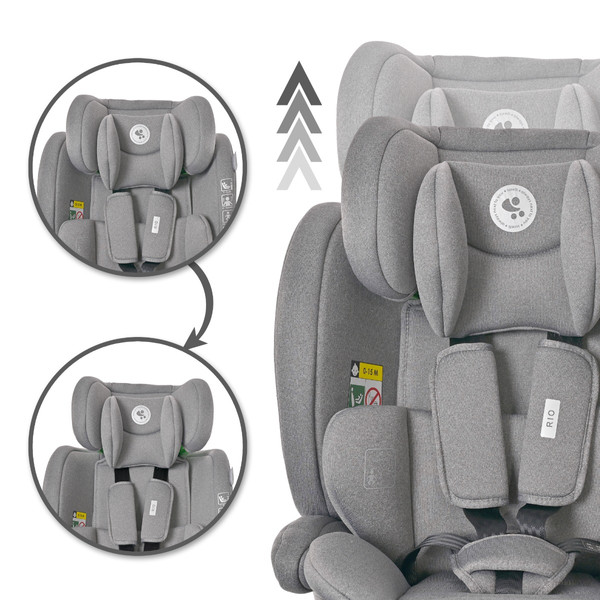 Lorelli Rio Grey 76-150 cm i-Size Autostoel 1007196-2406