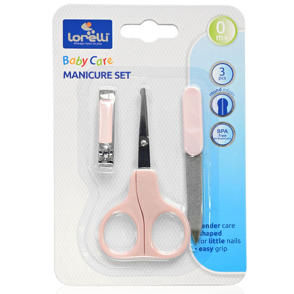 Lorelli Roze Baby Manicureset 1024030-0002