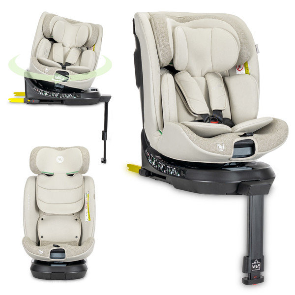 Lorelli Solaris Beige 40-150 cm 360° i-Size Autostoel