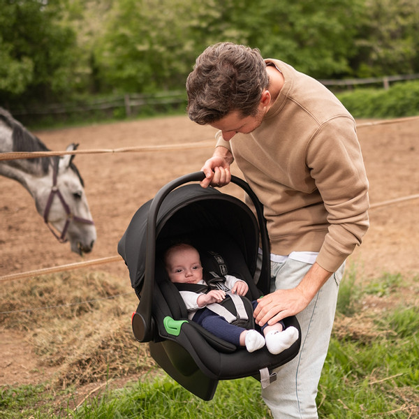 Lorelli Alba Premium Opaline Grey 3-in-1 Combi Kinderwagen incl. Spirit Autostoel