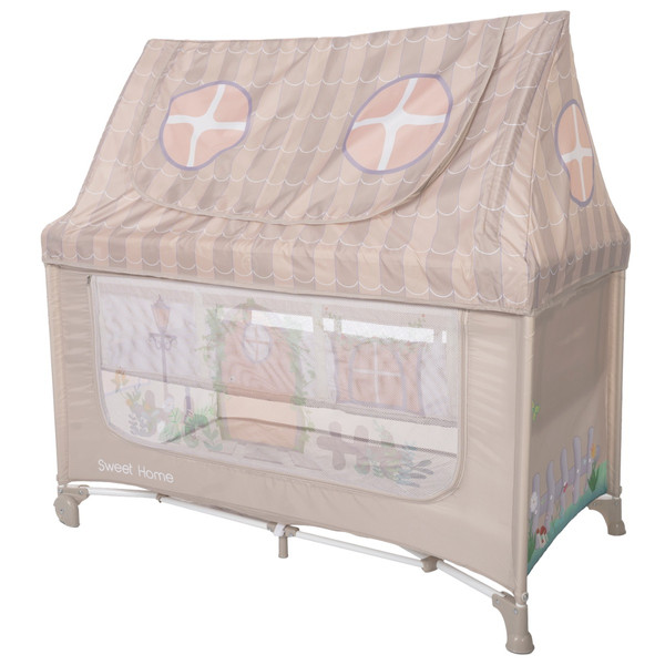 Lorelli Sweet Home Beige Campingbed met Dakje 1008065-2507