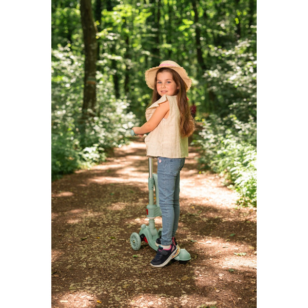 Lorelli Swiftie Beige Kinderstep/Loopfiets met Licht en Geluid