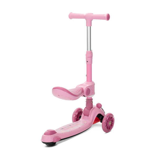 Lorelli Swiftie Pink Kinderstep/Loopfiets met Licht en Geluid