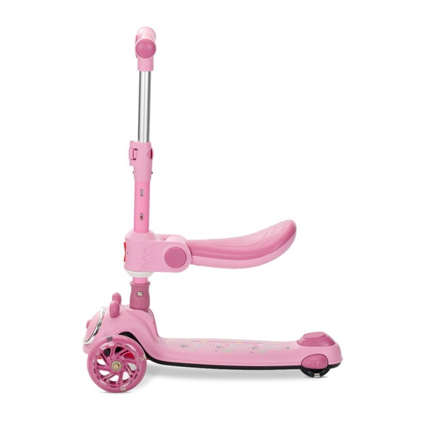 Lorelli Swiftie Pink Kinderstep/Loopfiets met Licht en Geluid