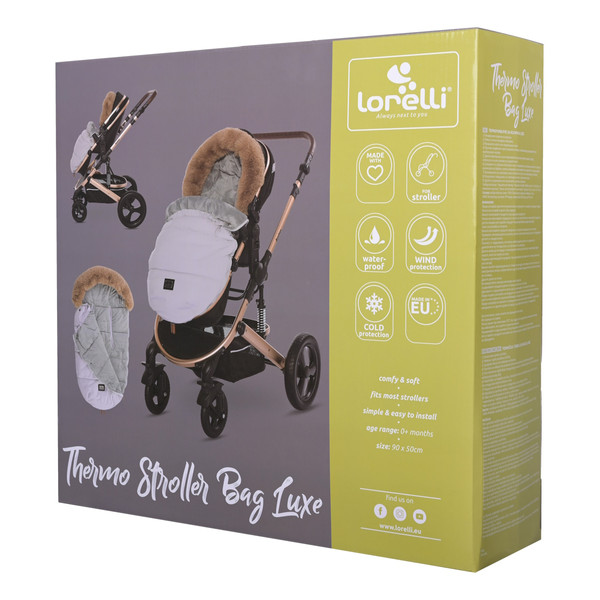 Lorelli Thermo Luxe Grijs Universele Voetenzak 1042003-0002