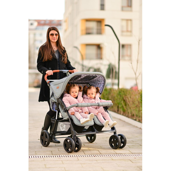 Lorelli Twin Green Bay Duowagen incl. Luiertas 1002007-2390