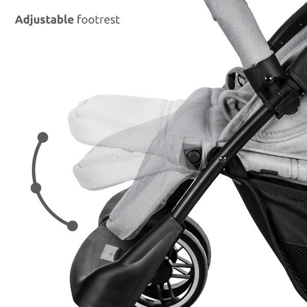 Lorelli Twin Grey Duowagen incl. Luiertas