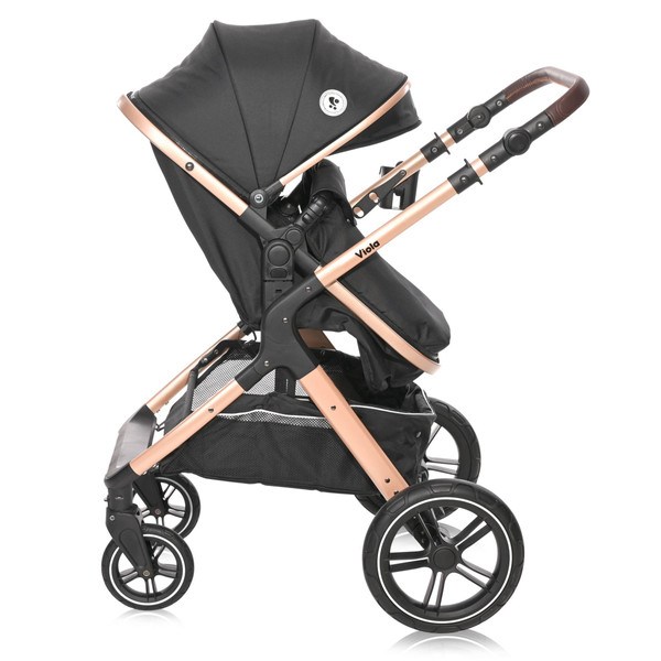 Lorelli Viola Black Diamonds 3-in-1 Combi Kinderwagen incl. Spirit Autostoel