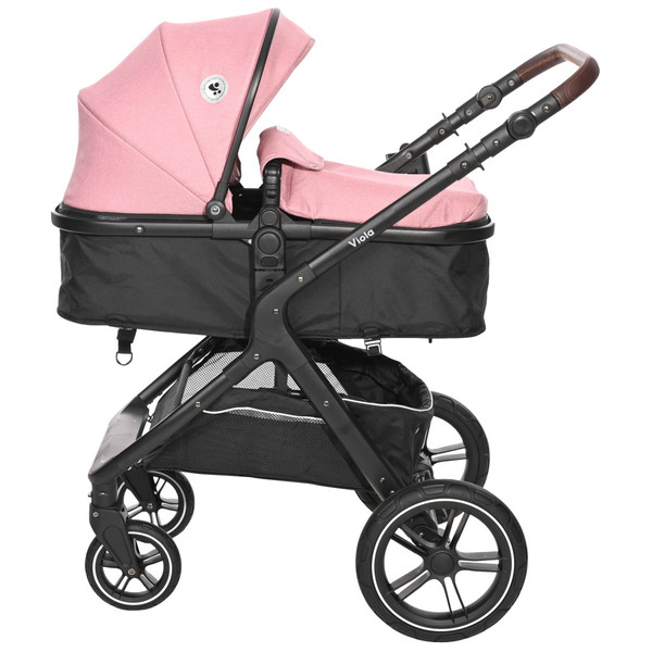 Lorelli Viola Pink 3-in-1 Combi Kinderwagen incl. Spirit Autostoel