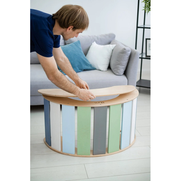 Luna Toys Houten Tafelblad voor Schommelstoel LU-36912