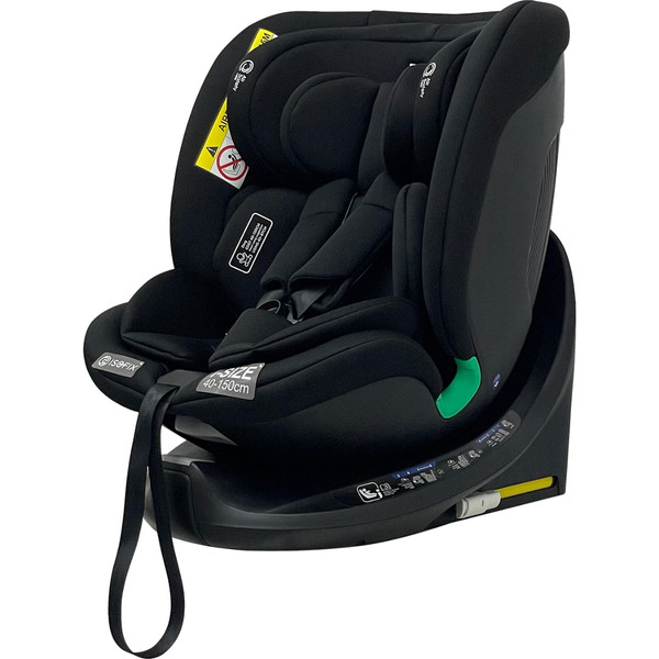 Ding Mae Black 40-150 cm 360° i-Size Autostoel DI-903161
