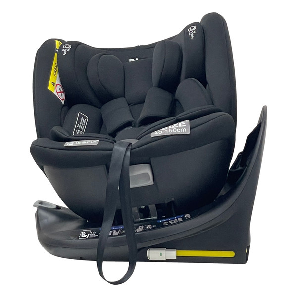 Weekendaanbieding: Ding Mae Black 40-150 cm 360° i-Size Autostoel - Set van 2