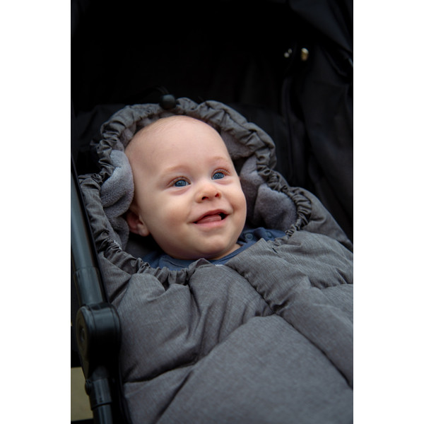 Ding Grey Deluxe Universele Buggy/Wandelwagen Voetenzak DI-252425