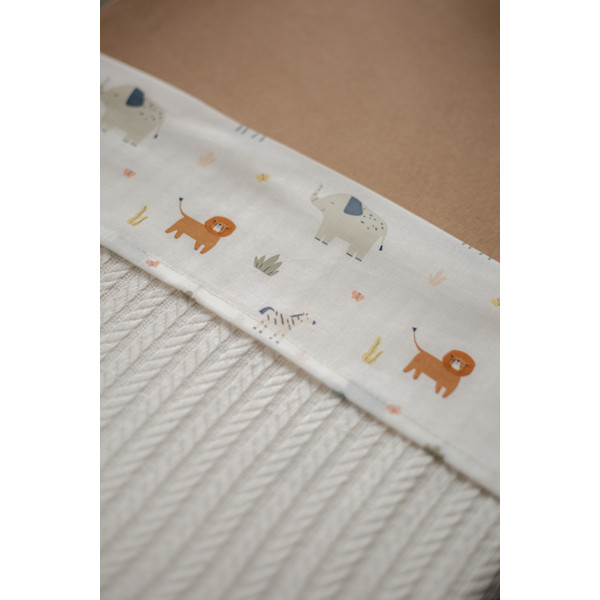 MamaLoes Jersey Jungle 100 x 150 cm Ledikantlaken