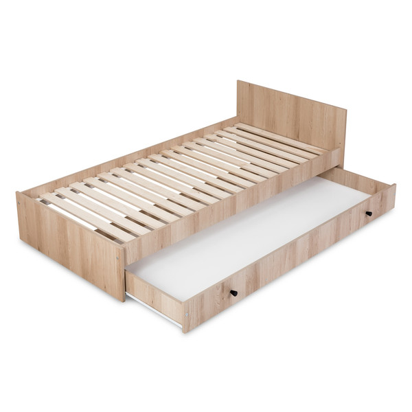 2-in-1 Ledikant en Commode Lize Naturel