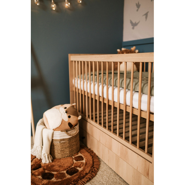 2-in-1 Ledikant en Commode Lize Naturel